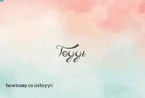 Toyyi