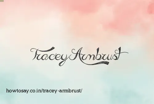 Tracey Armbrust