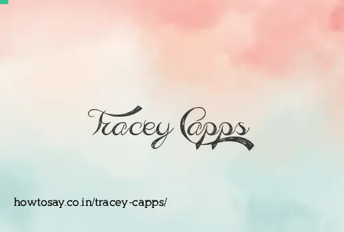 Tracey Capps