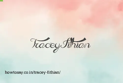 Tracey Fithian