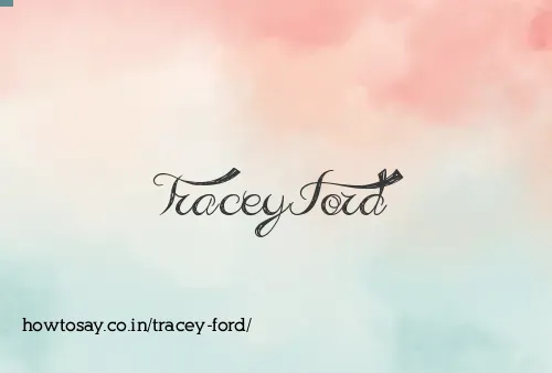 Tracey Ford