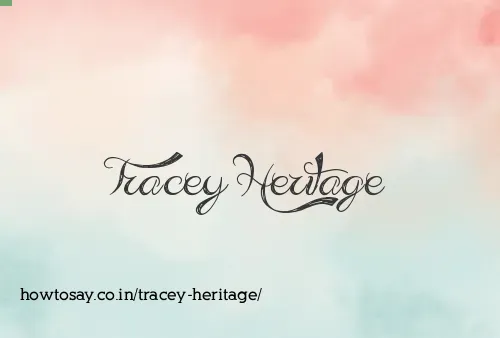 Tracey Heritage