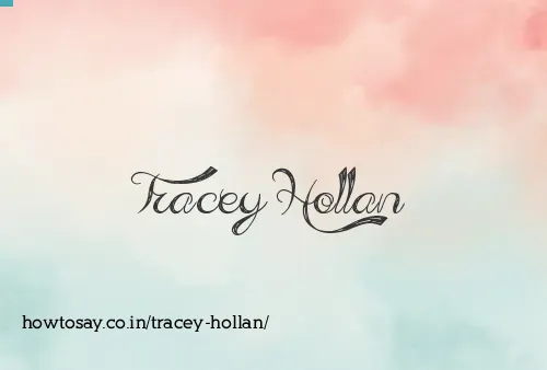 Tracey Hollan