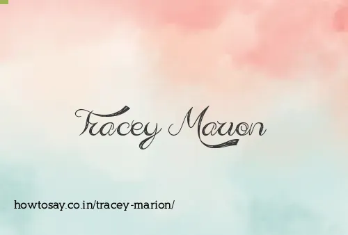 Tracey Marion