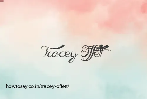 Tracey Offett