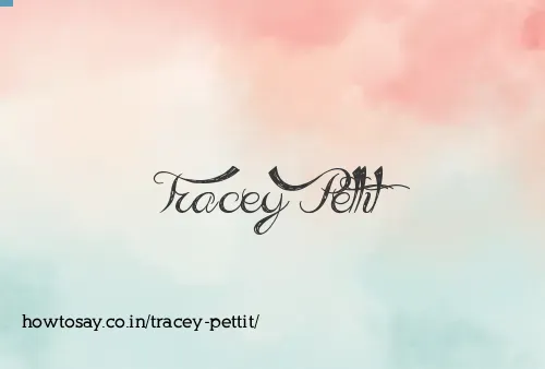 Tracey Pettit