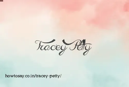 Tracey Petty