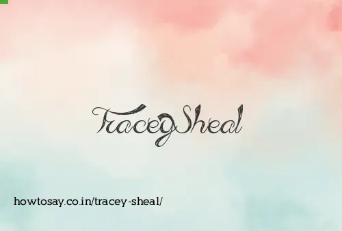 Tracey Sheal