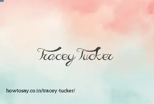 Tracey Tucker