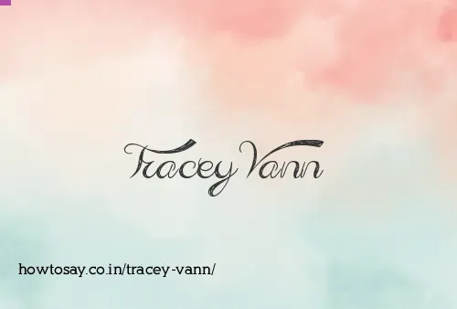 Tracey Vann