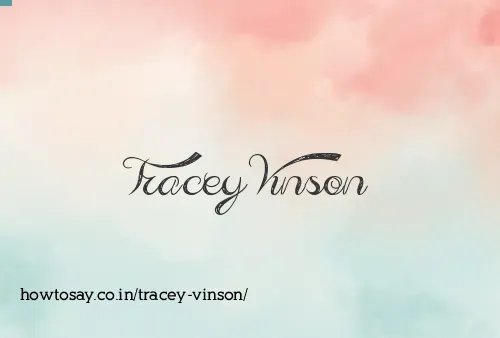 Tracey Vinson