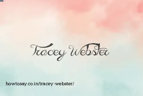 Tracey Webster