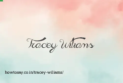 Tracey Wiliams