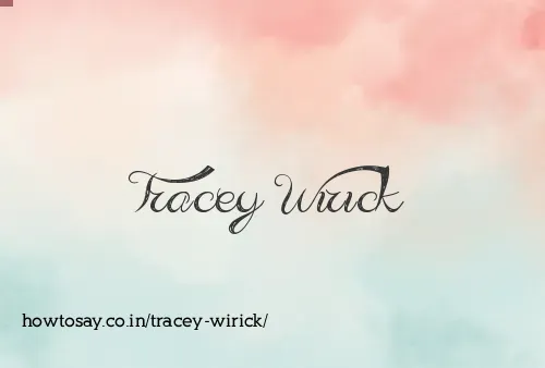 Tracey Wirick