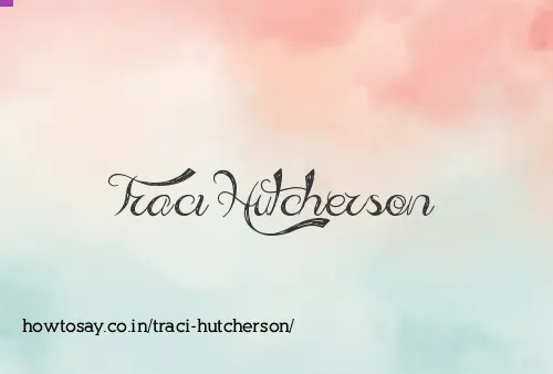 Traci Hutcherson