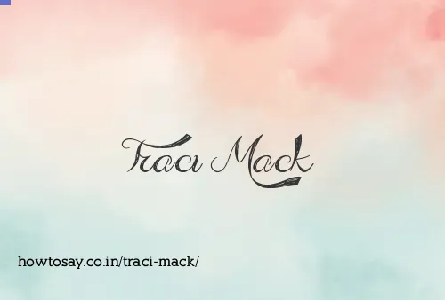 Traci Mack