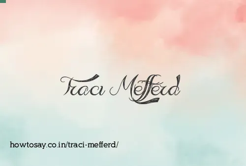 Traci Mefferd