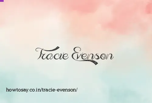 Tracie Evenson