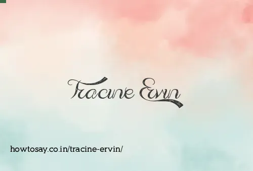 Tracine Ervin