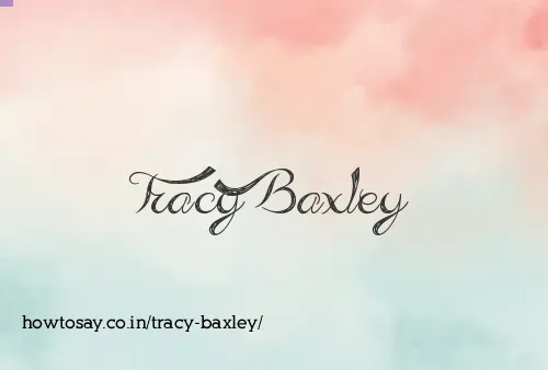 Tracy Baxley