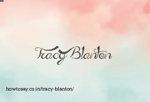 Tracy Blanton