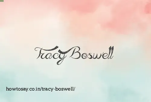 Tracy Boswell
