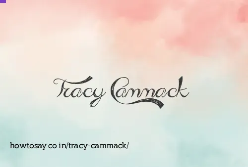 Tracy Cammack