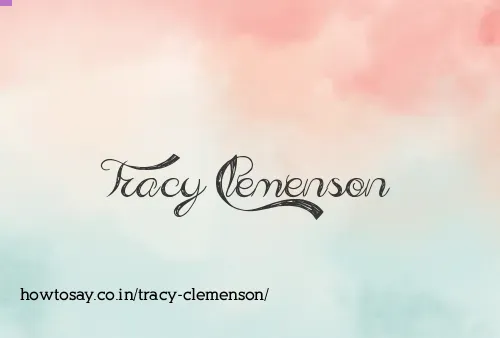 Tracy Clemenson
