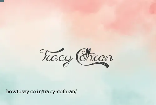Tracy Cothran