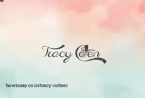 Tracy Cotten