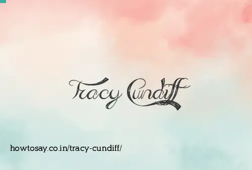 Tracy Cundiff