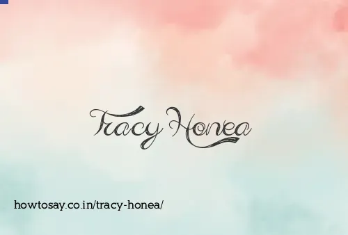 Tracy Honea