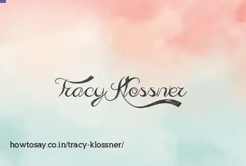 Tracy Klossner