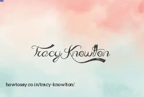 Tracy Knowlton