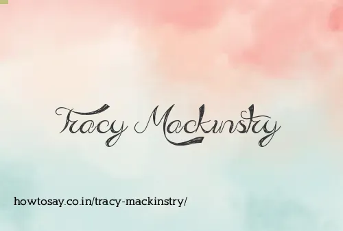 Tracy Mackinstry