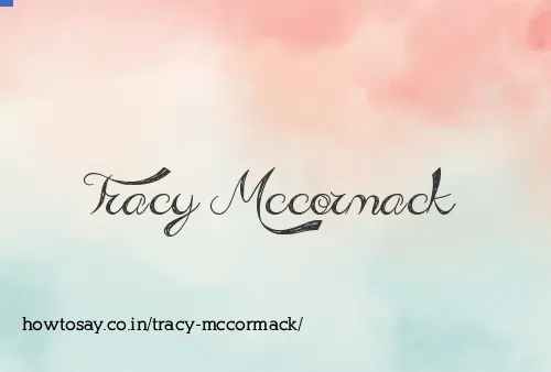 Tracy Mccormack