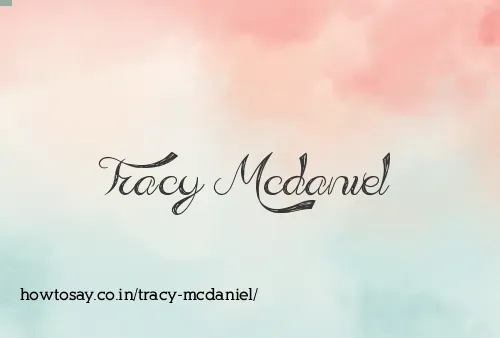 Tracy Mcdaniel