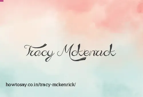 Tracy Mckenrick
