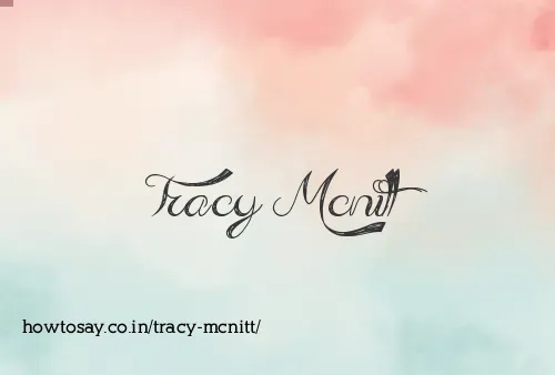 Tracy Mcnitt