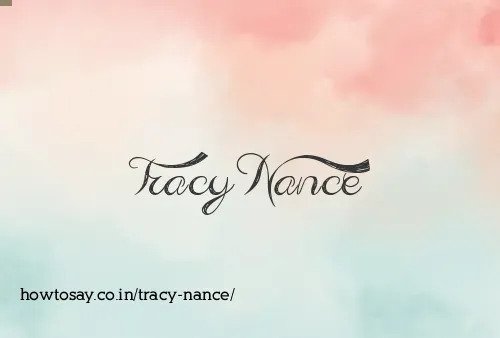 Tracy Nance