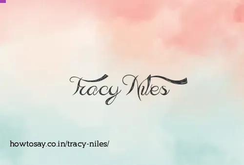 Tracy Niles