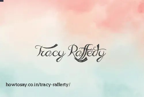 Tracy Rafferty