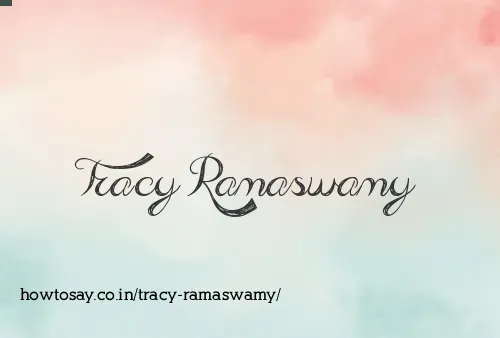 Tracy Ramaswamy