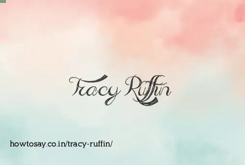 Tracy Ruffin