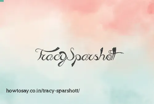 Tracy Sparshott