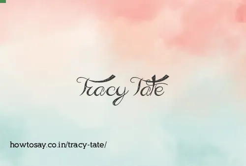 Tracy Tate