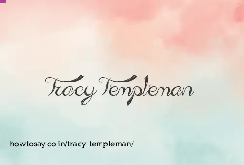 Tracy Templeman