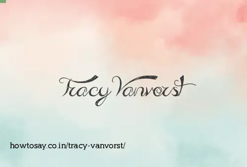 Tracy Vanvorst