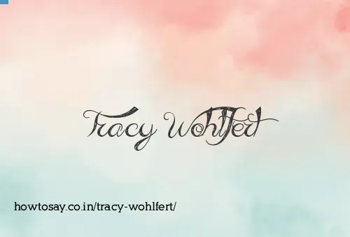 Tracy Wohlfert