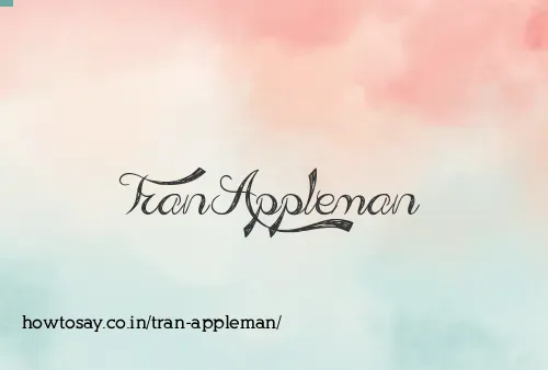 Tran Appleman